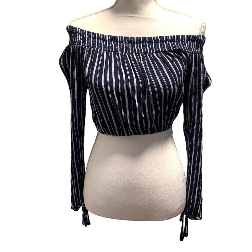 Striped Crop Top size Medium